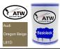 Preview: Audi, Oregon Beige, L81D: 500ml Lackdose, von ATW Autoteile West.